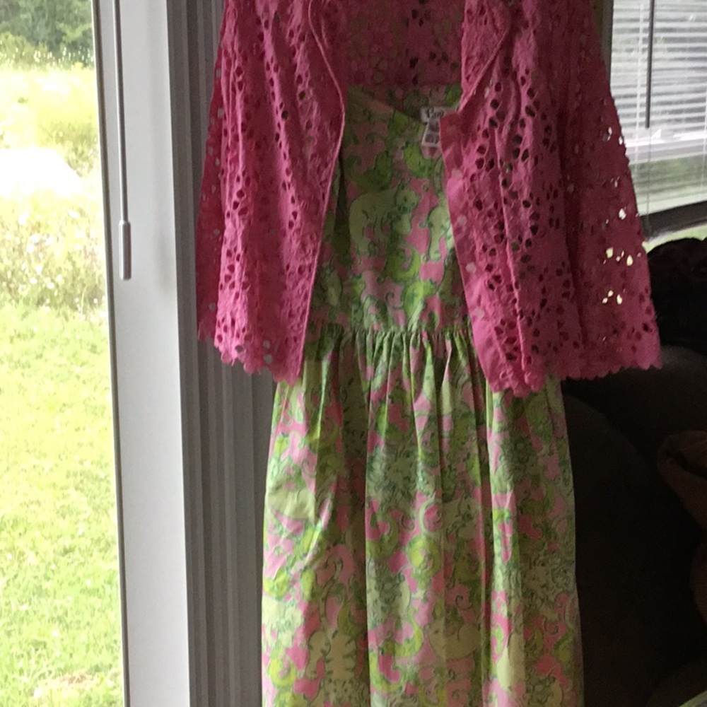 Lilly Pulitzer dress with bolero